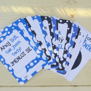Milníkové kartičky - Chlapečkův první rok 4