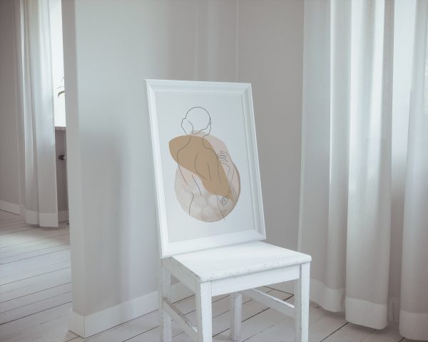 Abstraktní/minimalistický plakát silueta - 6_3