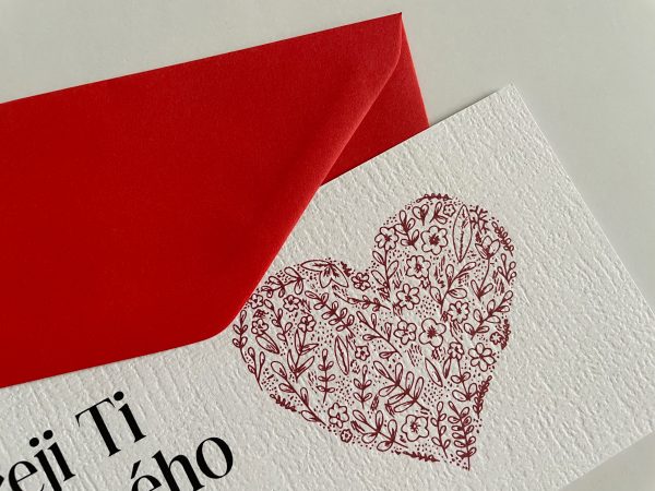 červená obálka_Valentýnské přání_AMstore 1